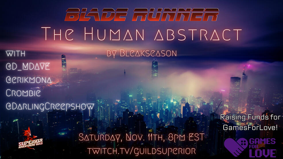 Blade Runner: The Human Abstract Blade Runner: The Human Abstract